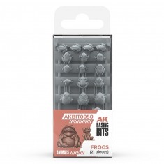 Animals Basing Bits - Frogs (21pcs)