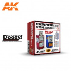 1/24 Newspaper Machine Sets Vol.1