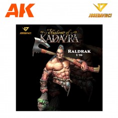 1/16 Shadows of Kadazra - Raldrak Bust with 30mm Base