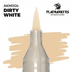 Acrylic Paint Marker for Tabletop Gamers - Dirty White #PLAY MARKERS