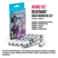 Quick Marker Set for Wargamers - Revenant (5 colours)