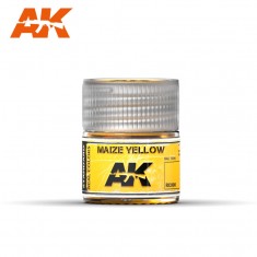 Real Colours Series Acrylic Lacquer Paint - Maize Yellow (10ml)