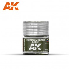 Real Colours Series Acrylic Lacquer Paint - Russian Modern Green (10ml)
