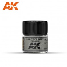 Real Colours Aircraft Acrylic Lacquer Paint - Light Sea Grey FS 36307 (10ml)