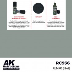 Real Colours Lacquer Based Paint - Military #RLM 65 (1941) (17ml)