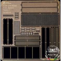 1/35 Grill Mesh for Dragon/Tamiya T-34 Type II