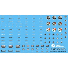 1/35 Vehicle Dials and Placards for SdKfz.251 All Variants