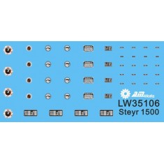 1/35 Vehicle Dials and Placards for Steyr 1500
