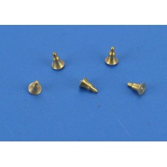 1/350, 1/700 Bells for Naval Vessels - Large (6pcs)