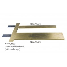 1/700 Pier Extension for Extending Rails Beyond for Both 25 & 50 yard Piers