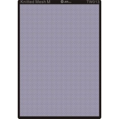 Knitted Mesh - Medium 0.8mm Spacing (Size: 11cm x 7cm)