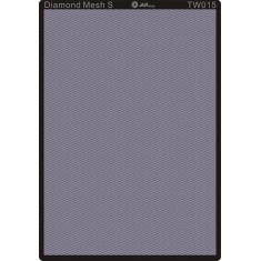 Diamond Mesh - Small 0.4mm Spacing (Size: 11cm x 7cm)