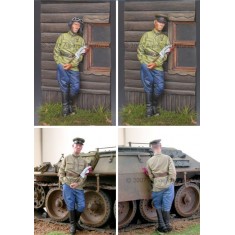 1/35 WWII Early War Russian Tank Commander (1 figure)