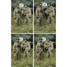 1/35 WWII British Tank Crew Set (2 figures)