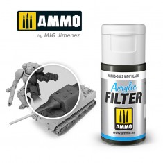 Acrylic Filter - Night Black (15ml, water-soluble)