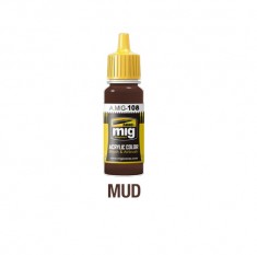 Acrylic Paint - Washable Mud (17ml)