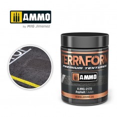 Acrylic Texture - Terraform #Asphalt (100ml)