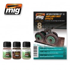 Weathering Set for Airplanes Dust Effects (35ml x 3)