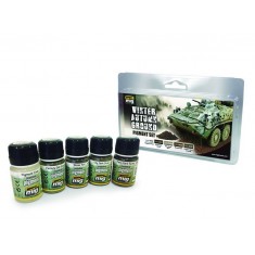 Autumn Ground Pigment Weathering Set (4 Pigments & 1 Fixer, 5x 17ml)