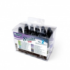 AMMO Collections: Acrylic Shaders Vol.2 Vivid Colours (20 jars, 10mL each)