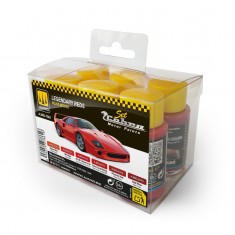 Cobra Motor Acrylic Paint set - Legendary Reds (30ml x6)