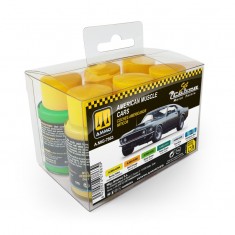 Cobra Motor Acrylic Paint set - American Muscle Cars (30ml x6)