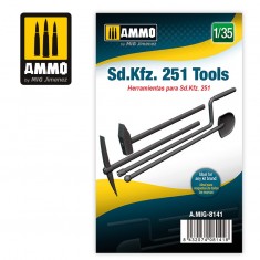 1/35 Sd.Kfz. 251 Tools Resin Kit