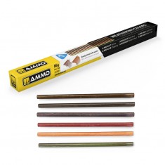 LOCK N LOAD - Weathering Colours (6 unsharpened watercolour leads)