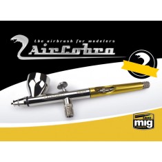 "Aircobra" Gravity Feed Double Action Airbrush