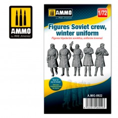 1/72 Soviet Crew Winter Uniform (5 figures)