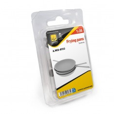 1/35 Frying Pans (3D-printed, resin)