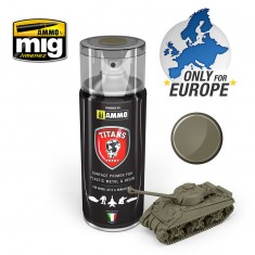 US Olive Drab Matt Primer (400mL Spray Can)