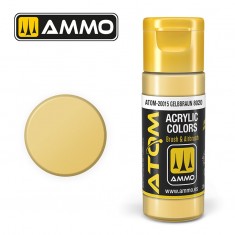 Acrylic Paint - ATOM Colour #Gelbbraun 8020 (20ml jar)