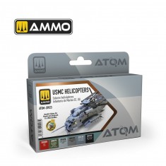 Acrylic Paint Set - ATOM #USMC Helicopters (6 x20ml)