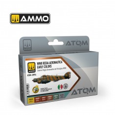 Acrylic Paint Set - ATOM #WWII Regia Aeronautica Early Colours (6 x20ml)