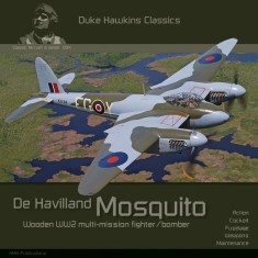 Classic Aircraft in Detail: De Havilland Mosquito (116 pages, English) [Duke Hawkins]