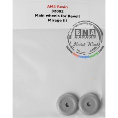 1/32 Mirage III Wheels for Revell kit