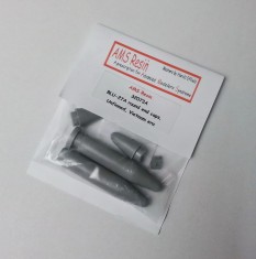 1/32 BLU-27A Round End Caps, Unfinned Canisters [Vietnam Era] (2pcs)