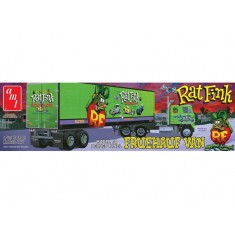 1/25 Fruehauf Beaded Van Trailer Hauler Rat Fink
