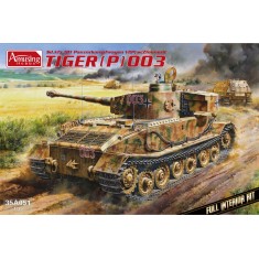 1/35 Tiger P 003 SdKfz.181 Panzerkampfwagen VI (P) Full Interior Kit w/Zimmerit