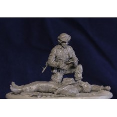 1/35 Russian Spetsnaz FSB Officer and Terrorist (2 figures)