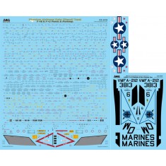 1/32 VMFA-212 Lancers - USMC F-4J Phantom in Vietnam War for Tamiya kits