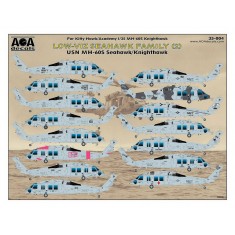1/35 USN MH-60S Seahawk/Knighthawk Low-Viz Seahawk Vol.2 for Kitty Hawk/Academy kits