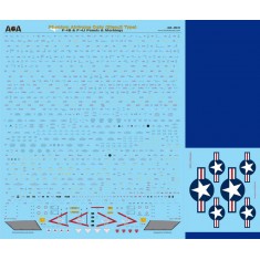 1/48 F-4B/J Phantom Panels & Markings Airframe Data (Stencil Type) for Academy kits