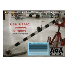 1/32 USN/USMC Tailhook Striping (Black Stripes)