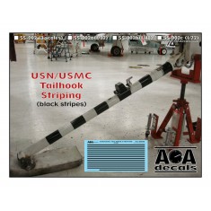 1/48 USN/USMC Tailhook Striping (Black Stripes)