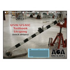 1/72 USN/USMC Tailhook Striping (Black Stripes)