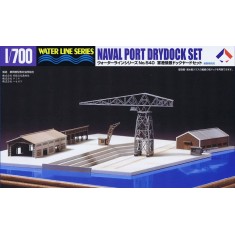 1/700 Naval Port Scene Dockyard Set