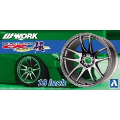 1/24 18inch Work Emotion CR Kiwami Wheels and Tyres Set 