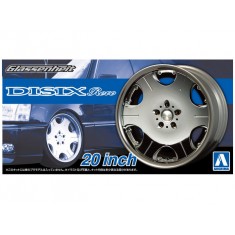 1/24 20inch Glassen Heit DISIX Revo Wheels and Tyres Set 